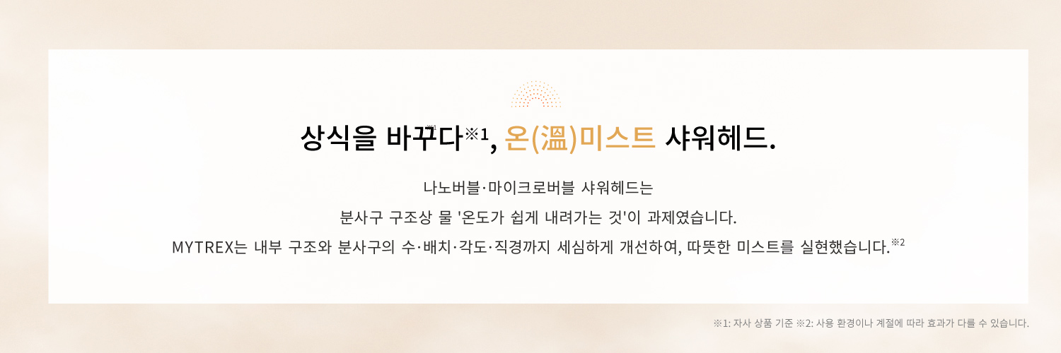 温ミスト　常識を変えた シャワーヘッド MYTREX HIHO FINE BUBBLE+ MYTREX　マイトレックス